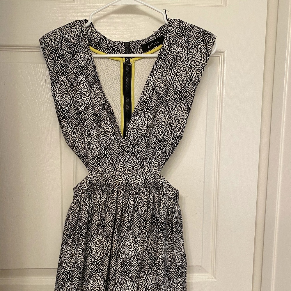 Black & White Party Dress